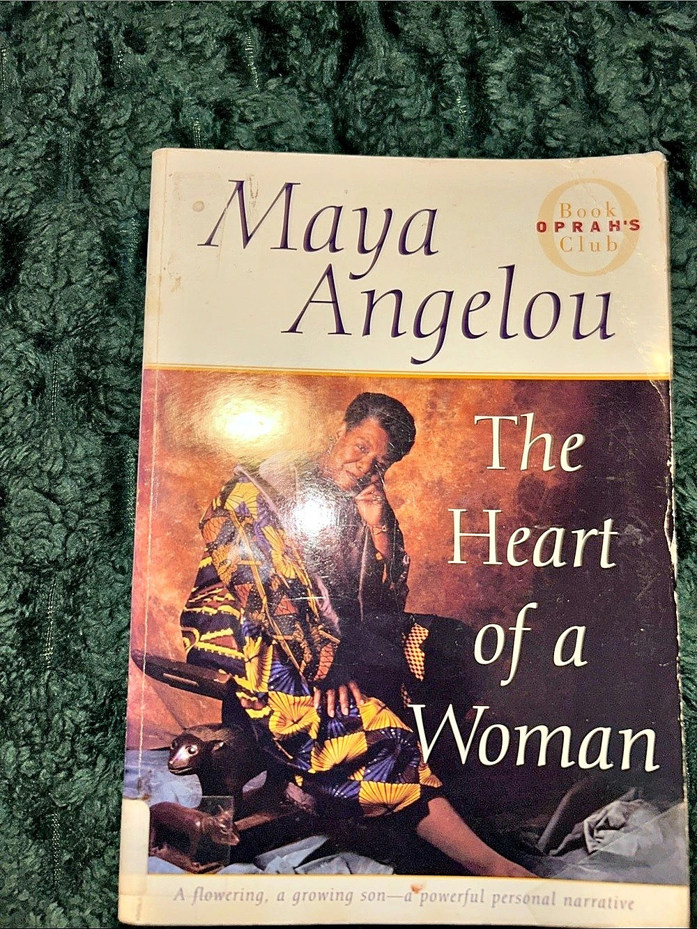 Maya Angelou The Heart of a Woman Paperback Book